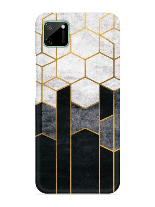 Cube Marble Art Snap Case for Realme C11 (2020)