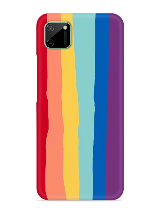 Rainbow Genuine Liquid Snap Case for Realme C11 (2020)