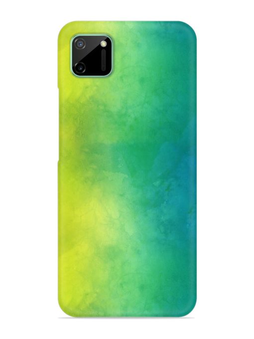 Yellow Green Gradient Snap Case for Realme C11 (2020)