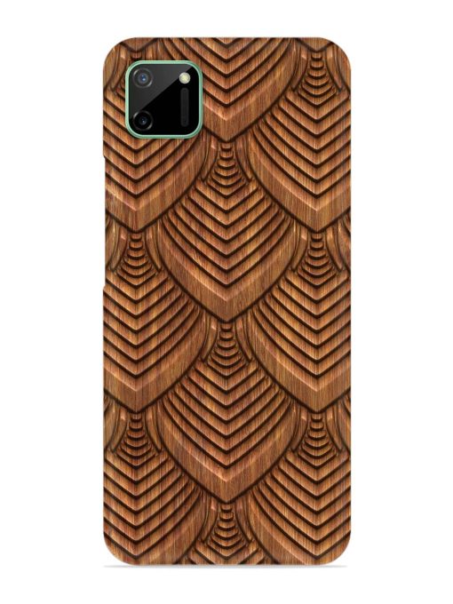 Carved Pattern On Snap Case for Realme C11 (2020) Zapvi