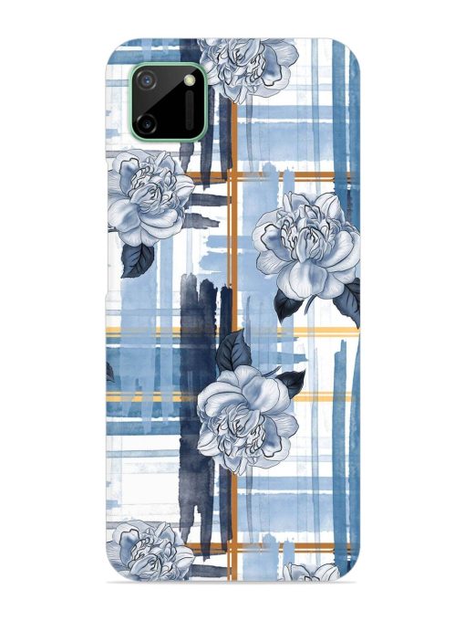 Watercolor Pattern Rose Snap Case for Realme C11 (2020)