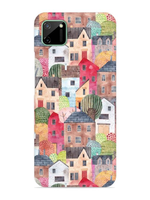 Abstract Seamless Pattern Snap Case for Realme C11 (2020) Zapvi