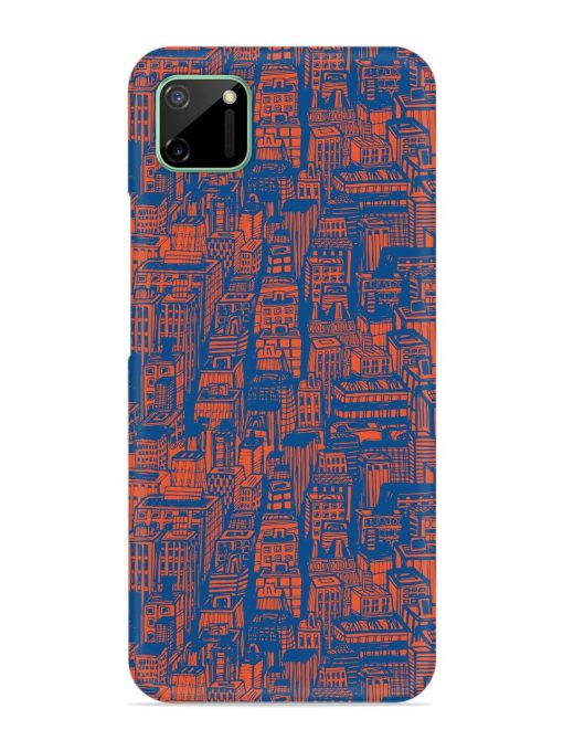 Hand Drawn Seamless Snap Case for Realme C11 (2020)