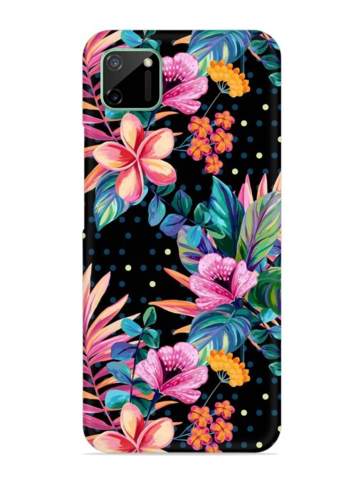 Seamless Floral Pattern Snap Case for Realme C11 (2020) Zapvi