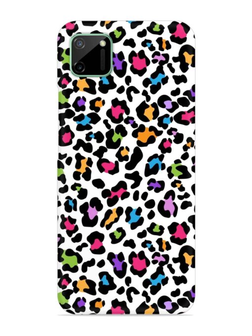 Seamless Leopard Pattern Snap Case for Realme C11 (2020)