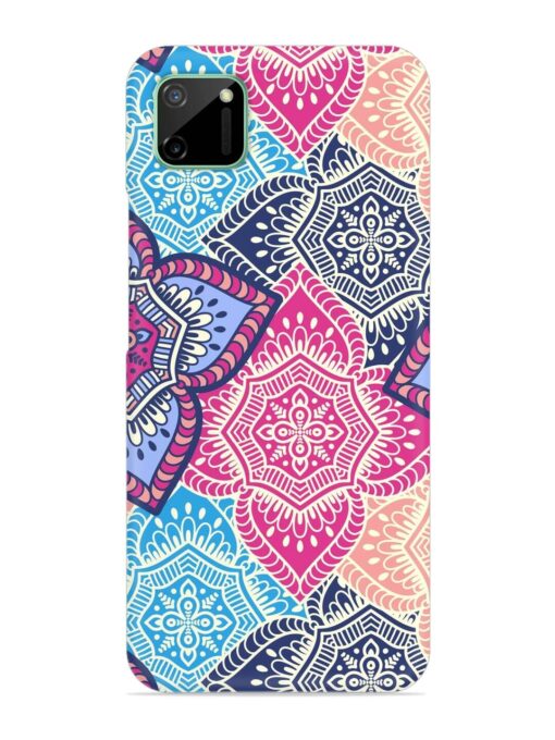 Ethnic Floral Seamless Snap Case for Realme C11 (2020) Zapvi