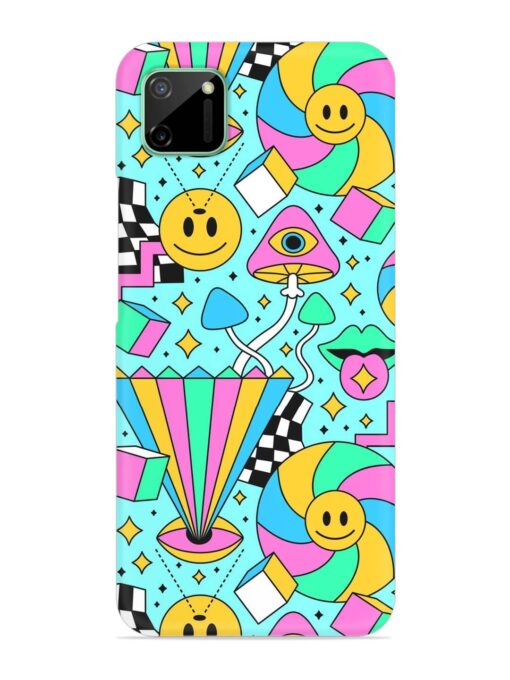 Trippy Rainbow 60S Snap Case for Realme C11 (2020)