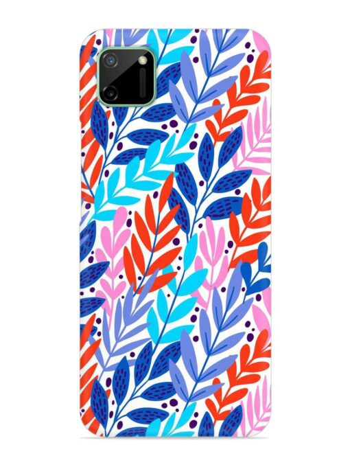 Bright Floral Tropical Snap Case for Realme C11 (2020)