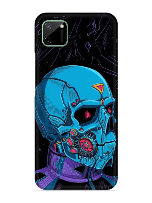 Skull Robo Vector Snap Case for Realme C11 (2020)