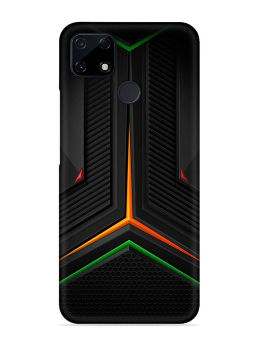 Orange Triangle Light Snap Case for Realme C12