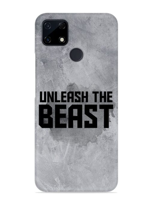 Unleash The Beast Snap Case for Realme C12 Zapvi