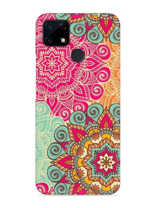 Mandala Seamless Snap Case for Realme C12 Zapvi