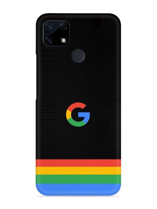 Google Logo Art Snap Case for Realme C12 Zapvi