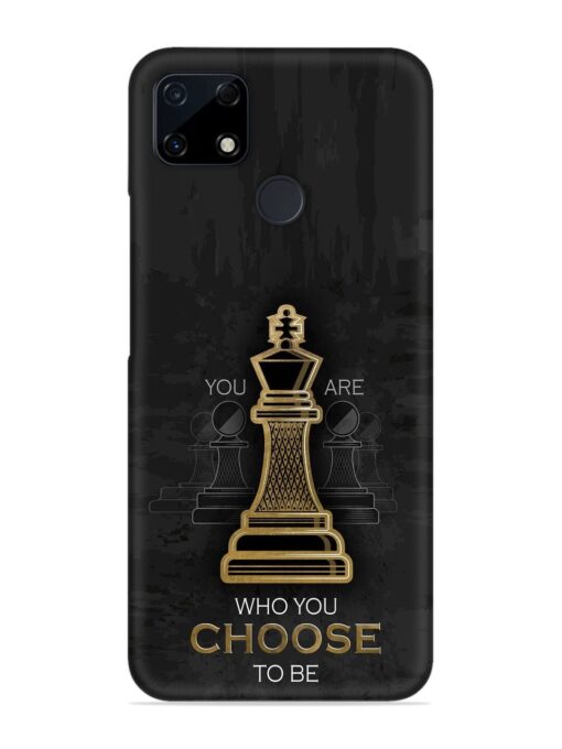 You Are Who Choose To Be Snap Case for Realme C12