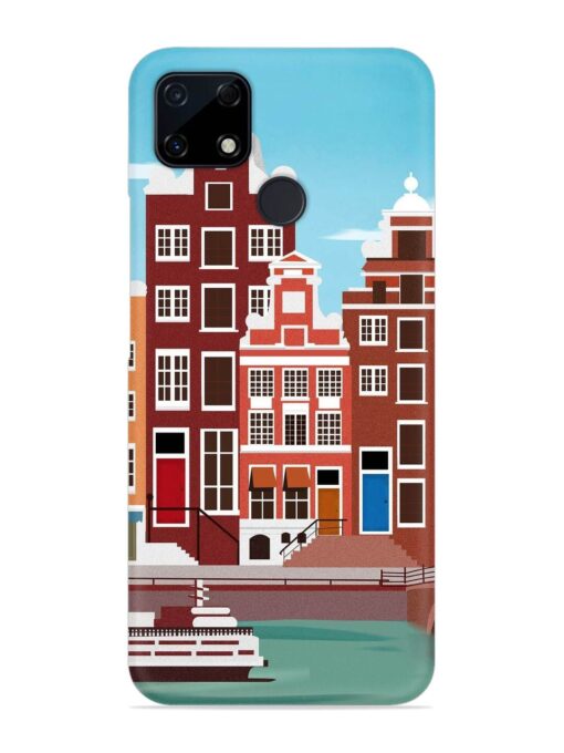 Scenery Architecture Amsterdam Landscape Snap Case for Realme C12 Zapvi