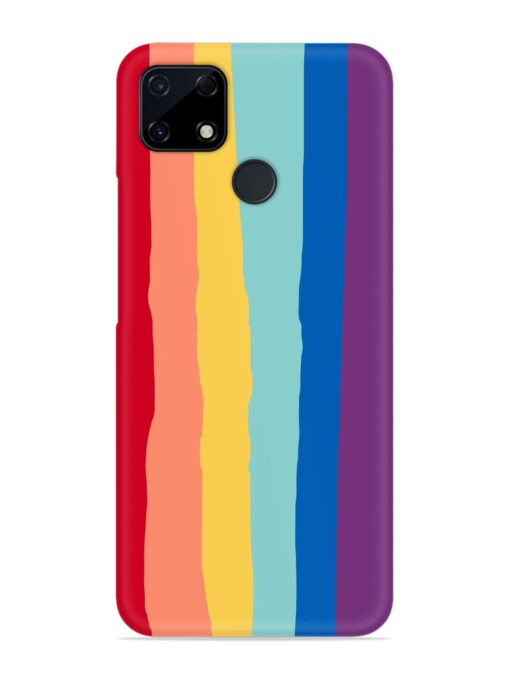 Rainbow Genuine Liquid Snap Case for Realme C12