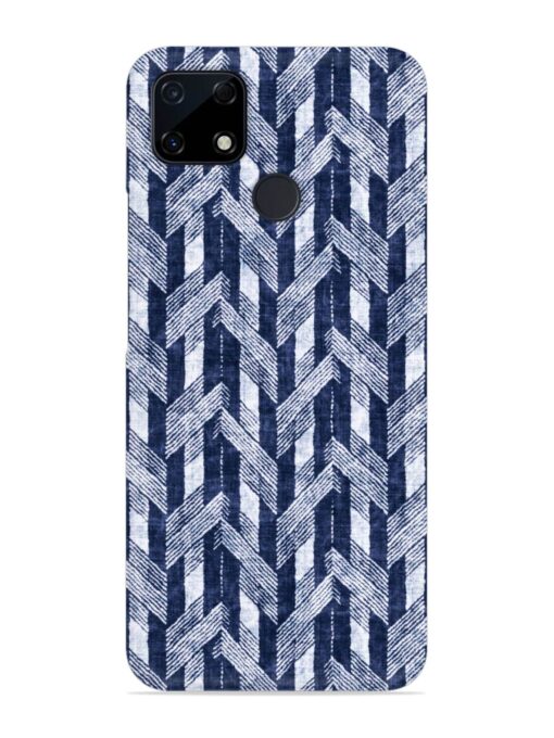 Abstract Herringbone Motif Snap Case for Realme C12 Zapvi