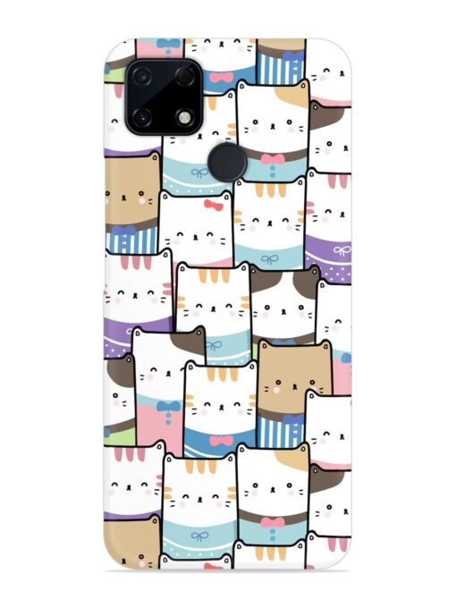 Cute Adorable Cat Snap Case for Realme C12