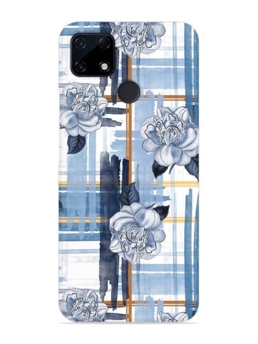 Watercolor Pattern Rose Snap Case for Realme C12