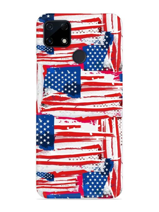 Usa Flag Seamless Snap Case for Realme C12