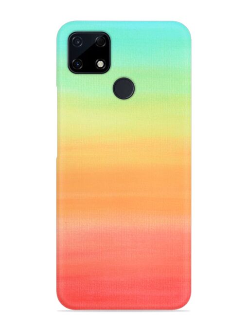 Background Sky Watercolor Snap Case for Realme C12 Zapvi