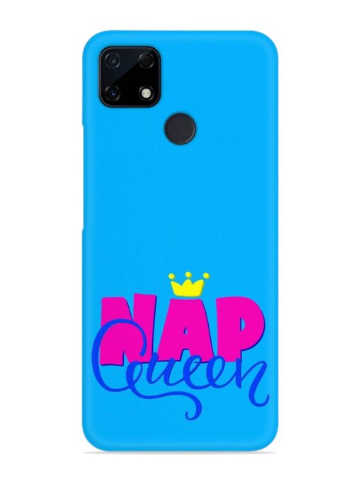 Nap Queen Quote Snap Case for Realme C12 Zapvi