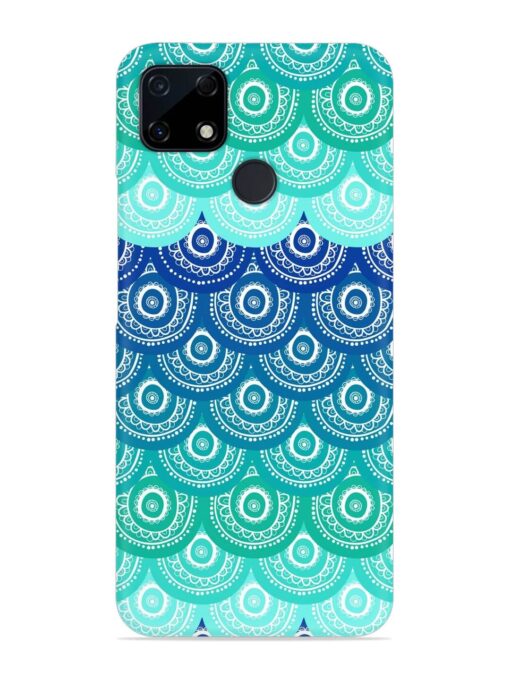 Ethnic Seamless Pattern Snap Case for Realme C12 Zapvi