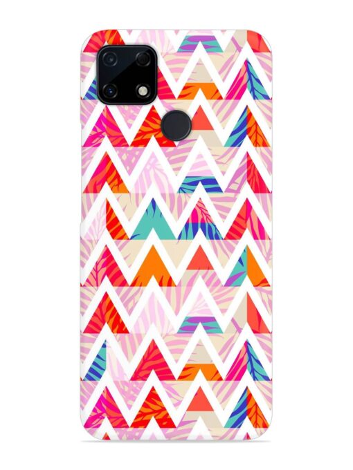 Abstract Triangle Background Snap Case for Realme C12