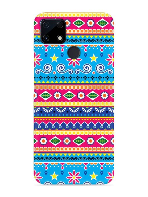 Indian Seamless Snap Case for Realme C12 Zapvi