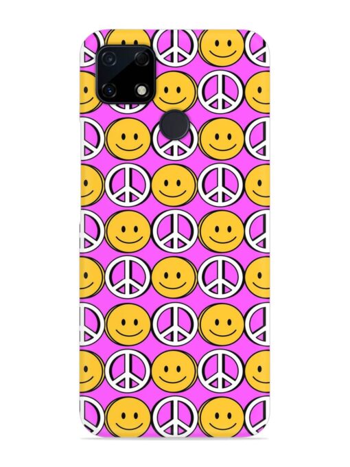 Smiley Face Peace Snap Case for Realme C12