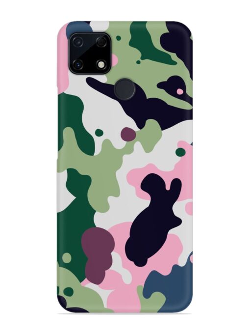 Seamless Funky Camouflage Snap Case for Realme C12