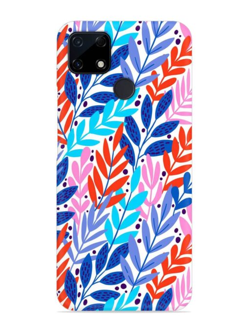 Bright Floral Tropical Snap Case for Realme C12