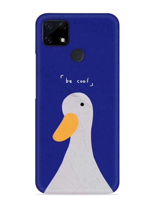 Be Cool Duck Snap Case for Realme C12 Zapvi