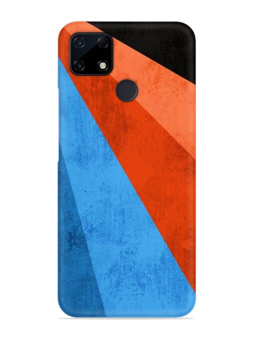 Modern Matte Abstract Snap Case for Realme C12 Zapvi