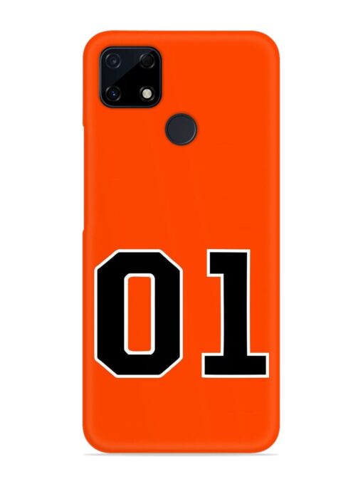 01 Number Snap Case for Realme C12