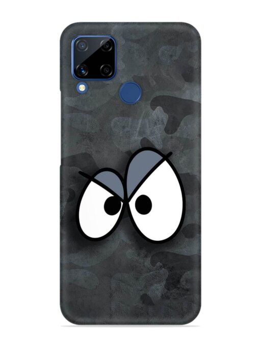 Big Eyes Night Mode Snap Case for Realme C15 Zapvi