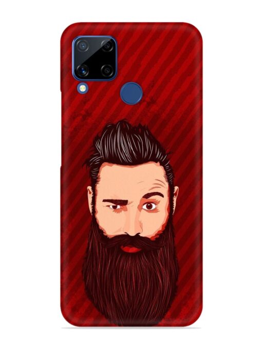 Beardo Man Snap Case for Realme C15 Zapvi