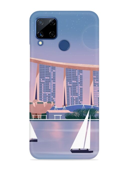 Singapore Scenery Architecture Snap Case for Realme C15 Zapvi