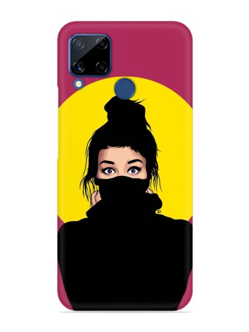 Girly Vector Snap Case for Realme C15 Zapvi