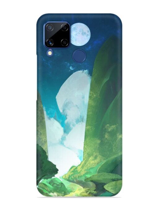 Abstract Art Of Nature Snap Case for Realme C15 Zapvi