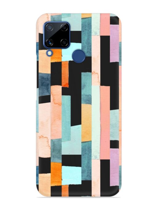 Geometric Seamless Pattern Snap Case for Realme C15 Zapvi