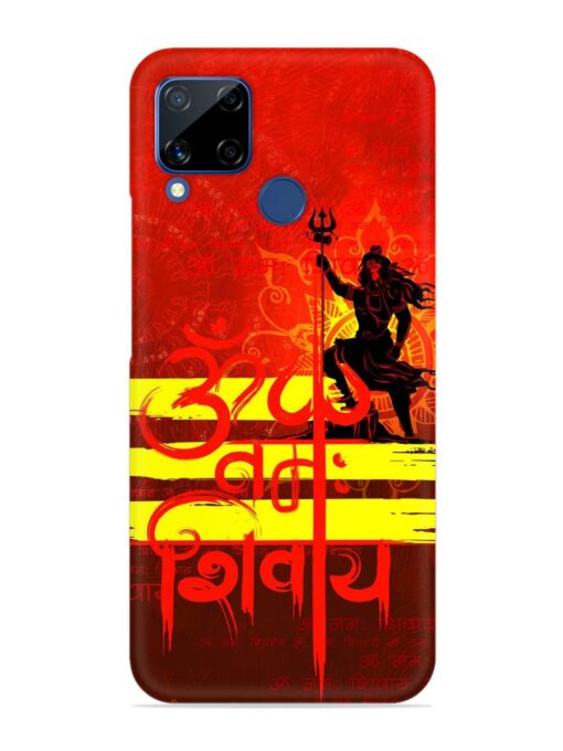 Illustration Lord Shiva Snap Case for Realme C15 Zapvi