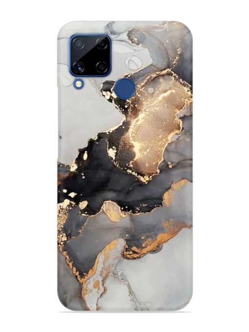 Luxury Abstract Fluid Snap Case for Realme C15 Zapvi