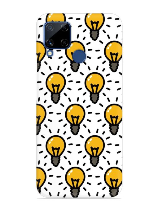 Light Bulb Seamless Snap Case for Realme C15 Zapvi