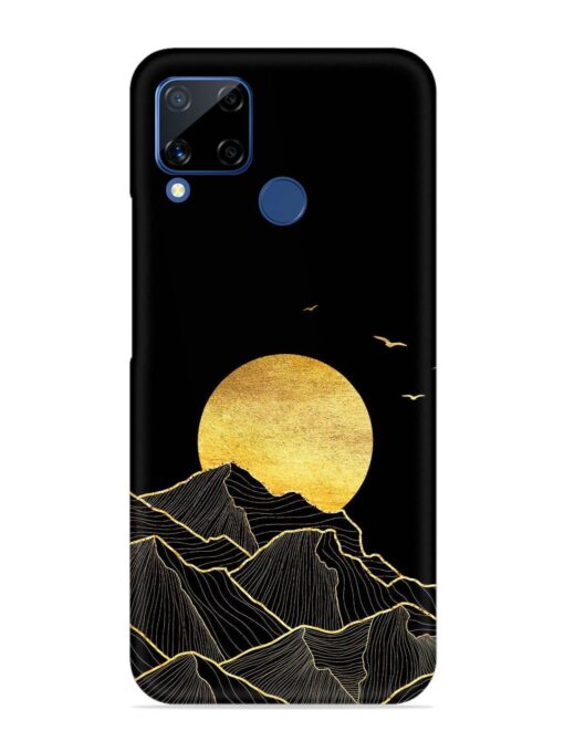 Golden Sunrise Snap Case for Realme C15 Zapvi