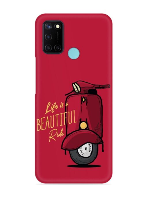 Life Is Beautiful Rides Snap Case for Realme C17 Zapvi