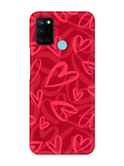 Seamless Romantic Pattern Snap Case for Realme C17