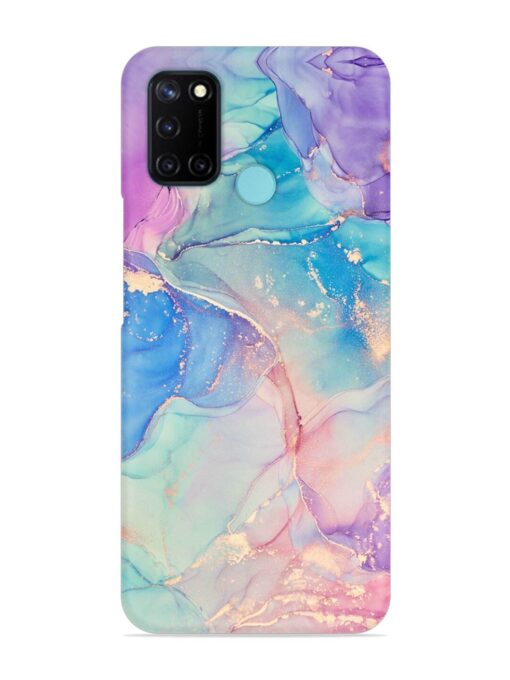 Alcohol Ink Colors Snap Case for Realme C17