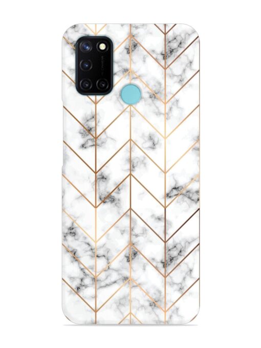 Vector Marble Texture Snap Case for Realme C17