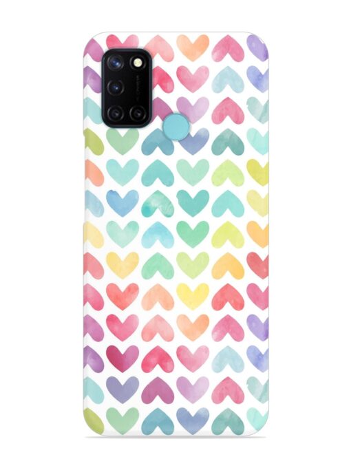 Seamless Colorful Watercolor Snap Case for Realme C17